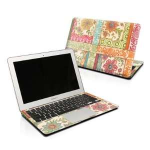 Ikat Floral Design Protector Skin Decal Sticker for Apple MacBook Pro 