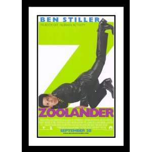  Zoolander Framed and Double Matted 20x26 Movie Poster Ben 