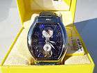 Invicta 2080 Vintage Objet D Art Moon Phase 19 Jewel Mechanical, Blue 