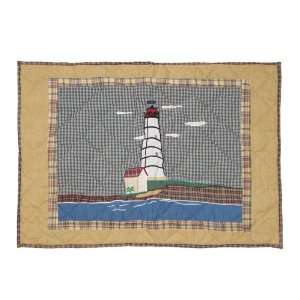  Patch Magic Lighthouse By Bay King Sham, 31 Inch by 21 