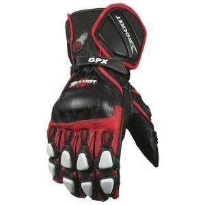  Joe Rocket GPX 2.0 Gloves   Small/Black/Red Automotive