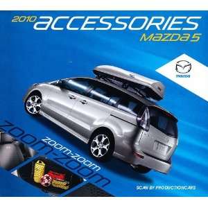  2010 Mazda 5 Mazda5 Accessories Sales Brochure Catalog 