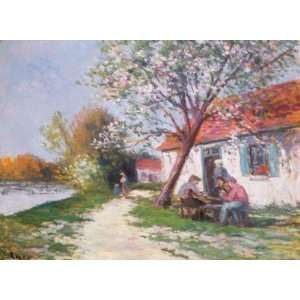  Hand Made Oil Reproduction   Maximilien Luce   24 x 18 