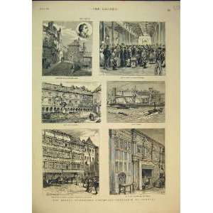   1881 George Stephenson Newcastle Hospital Market Eldon