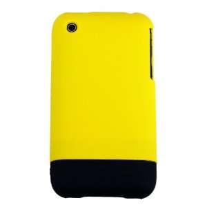 KingCase iPhone 3G & 3GS * Silky Smooth Rubberized Slider Case (Yellow 