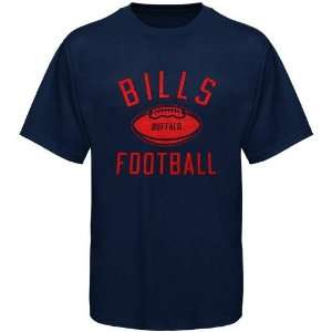  Reebok Buffalo Bills Youth Navy Blue Workout T shirt (X 