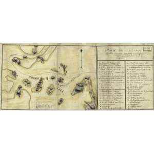  1778 map of Harbors, Massachusetts, Boston