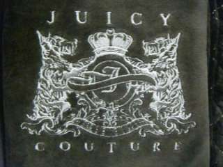 Juicy Couture Scottie Crest Black Pink Baby Diaper Bag  