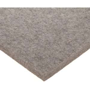  F3 Felt Sheet, Adhesive Backed, Firm, Gray, 1/4 Thick, 12 
