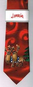 NEW Jerry Garcia Christmas Holiday Dracula Claus Tie NWT #52  
