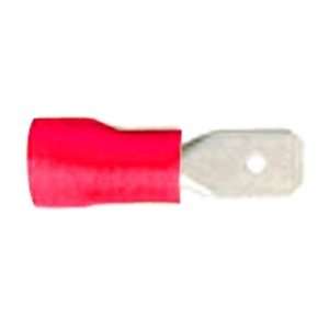   .250 Male Quick Disconnect 22 18 AWG (Red)   100 Per Package