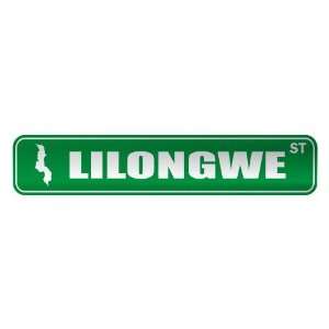   LILONGWE ST  STREET SIGN CITY MALAWI