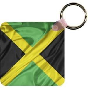  Jamaica Flag Art Key Chain   Ideal Gift for all Occassions 