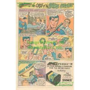  Superman 1982 The Case of the Snake Shapes Magic Snake Puzzle Toy 