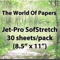 Jet Pro SS Inkjet Transfer Paper for light Fabrics, Heat, Press, Iron 