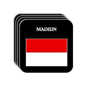 Indonesia   MADIUN Set of 4 Mini Mousepad Coasters 