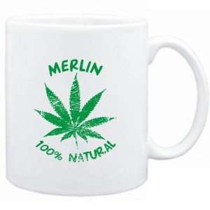  Mug White  Merlin 100% Natural  Male Names Sports 