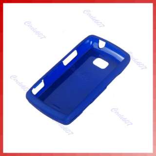   Hard Plastic Case Phone Cover Skin For LG Ally VS740 Blue  