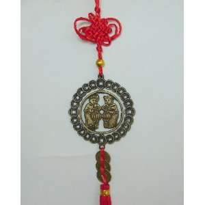  Lucky Charms ~ Feng Shui Lucky Boy and Girl Gong Hei Fa Choi Charm 