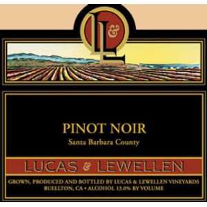  2008 Lucas Lewellen Santa Barbara County Pinot Noir 750ml 