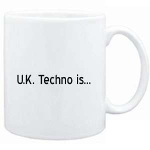  Mug White  U.K. Techno IS  Music