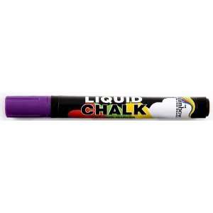  Liquid Chalk Pen Violet   Ideal to Use on Blackboards 