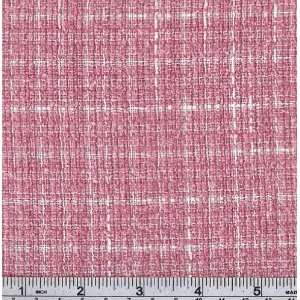   Boucle Suiting Pink/White Fabric By The Yard Arts, Crafts & Sewing