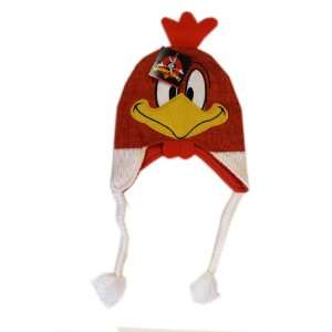   Leghorn Beanie   Looney Toons Winter Hat with Tassles Toys & Games