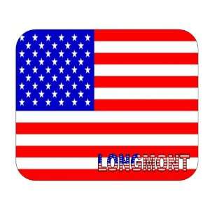  US Flag   Longmont, Colorado (CO) Mouse Pad Everything 