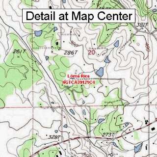  USGS Topographic Quadrangle Map   Loma Rica, California 