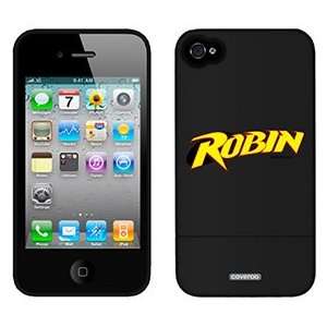 Robin   Logo design on AT&T, Verizon and Sprint iPhone 4 / 4S Slider 