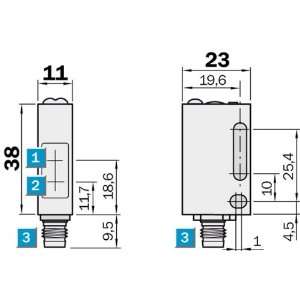  ABB, LS21M41D11 U01, 804325397711, LMT SW MIN 30MM PLSTC 