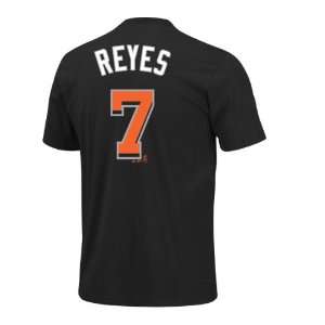 Miami Marlins Jose Reyes MLB Player Name & Number T Shirt  