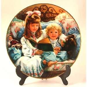  Reco Night Time Story plate by Sandra Kuck   Barefoot 