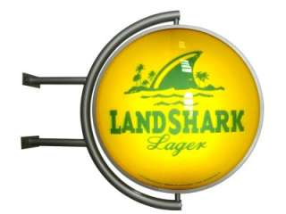 Landshark Beer 20 Globe Rotating Pub Lighted Sign NIB  
