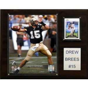  NCAA Football Drew Brees Purdue Boilermakers Player Plaque 