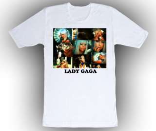 Personalized Custom Lady Gaga Birthday T Shirt Gift  