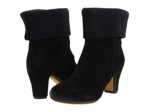 Kenneth Cole Womens Black Look At U Suede Casual Boots  