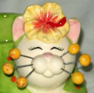 WHIMSICLAY CAT TAMMY TEALITE HOLDER LACOMBE 87421/15005  