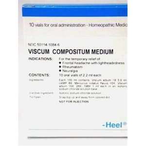  Viscum Compositum Medium 10 Oral Vials 22 mL by Heel BHI 
