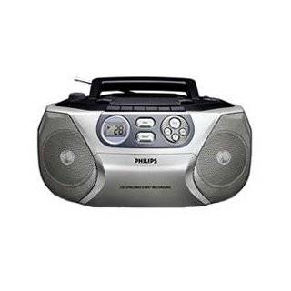 com Philips AZ 1047    CD/Radio/ Cassette Player with AM/FM Radio 