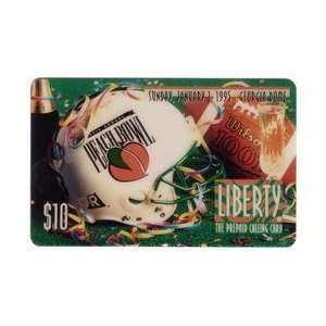   Card $10. Peach Bowl Party (01/01/95)   Liberty 
