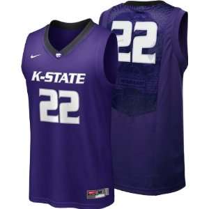 Kansas State Wildcats Nike Red Youth #22 Replica 2011 2012 Basketball 