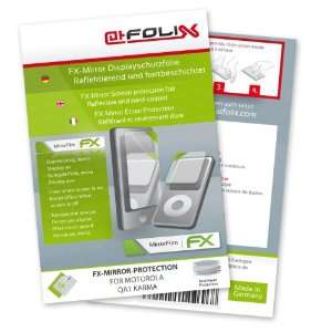 atFoliX FX Mirror Stylish screen protector for Motorola QA1 Karma / QA 
