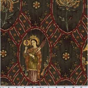   45 Wide Santos Saints Wine Fabric By The Yard Arts, Crafts & Sewing