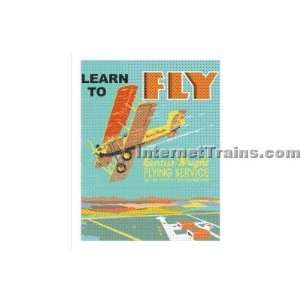    Design Sign Company Metal Sign   Learn To Fly Toys & Games