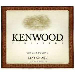  2009 Kenwood Sonoma Zinfandel 750ml 750 ml Grocery 