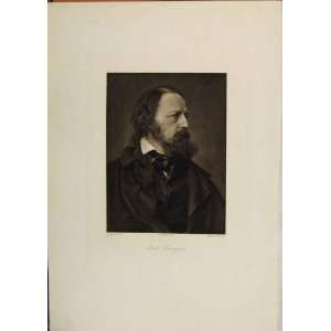  LaureateS Country Portrait Lord Tennyson Artist Print 