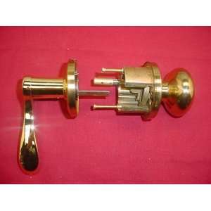  LH Keylock Lever Door Knob Lock P. Brass L640IMP03BOR03 