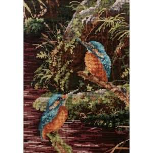  Kingfishers   Needlepoint Kit Arts, Crafts & Sewing